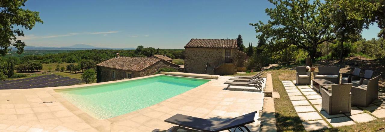 La Ferme Les Eybrachas Hotel Réauville Kültér fotó